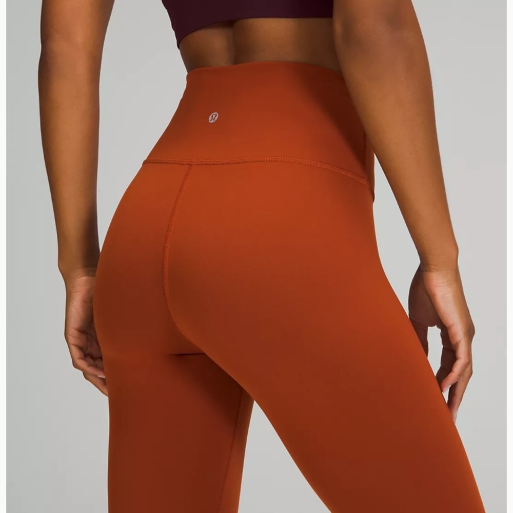 Lululemon Wunder Train HR Tight 25” * Aztec Brick - Picture 3 of 7